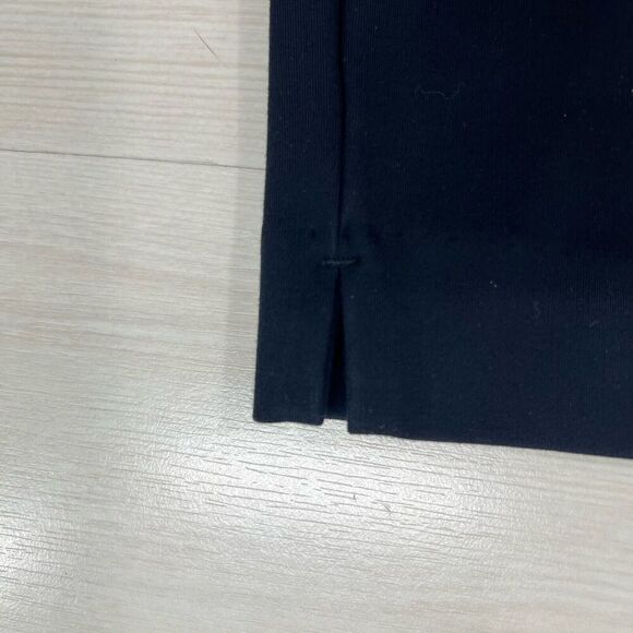 Soft Surroundings Ponte Knit Pants Womens XL TALL Black Pull On Zip Pockets - Picture 8 of 10